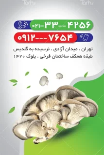 کارت ویزیت سلفون براق طرح موج دورو